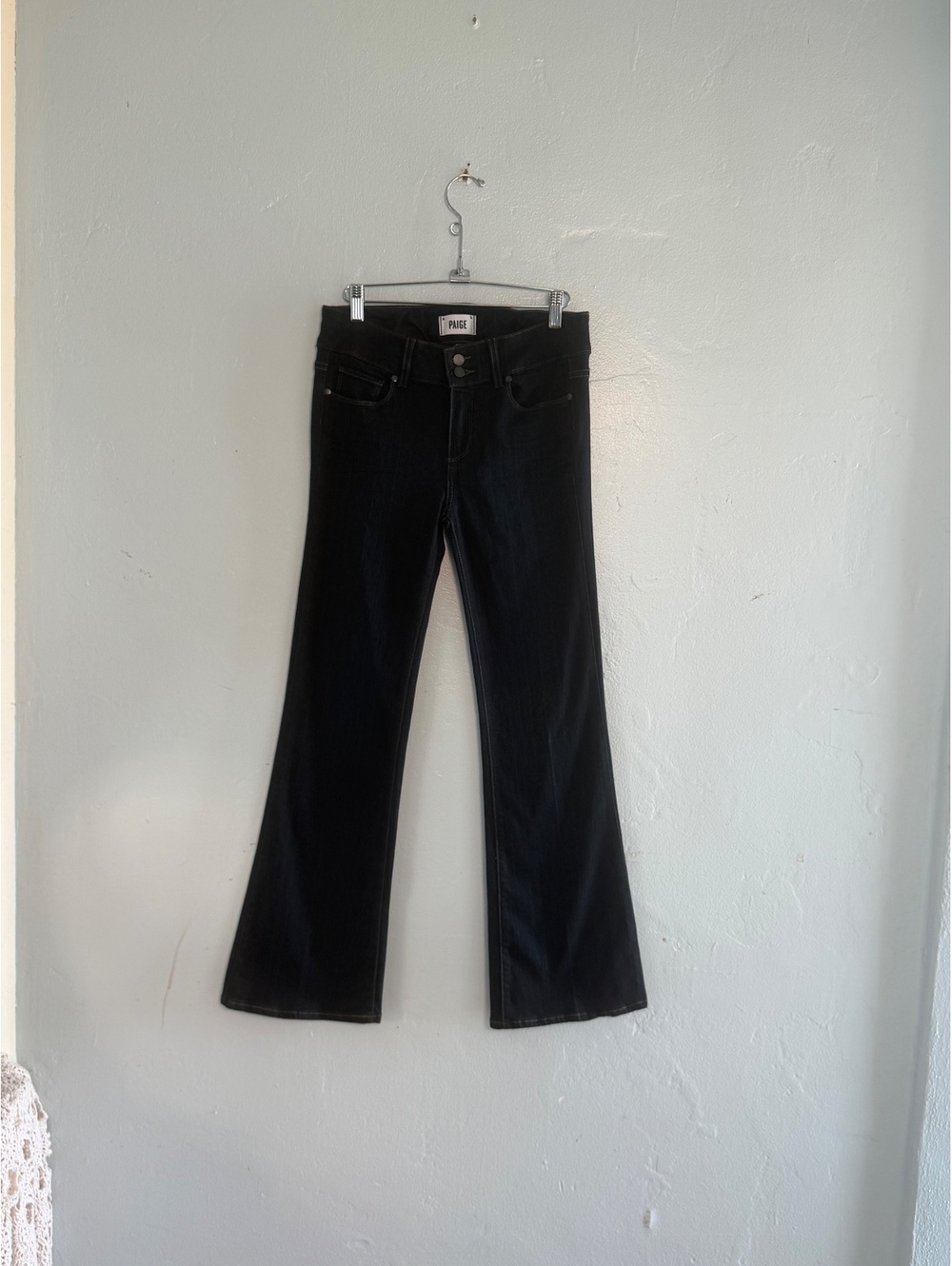 Paige Black Bootcut Jeans